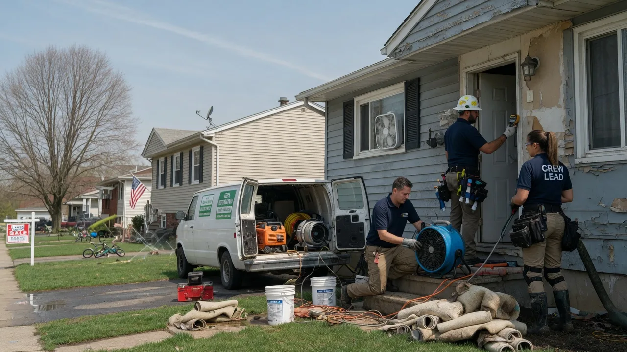 Flood Cleanup in Hurley, WI near me